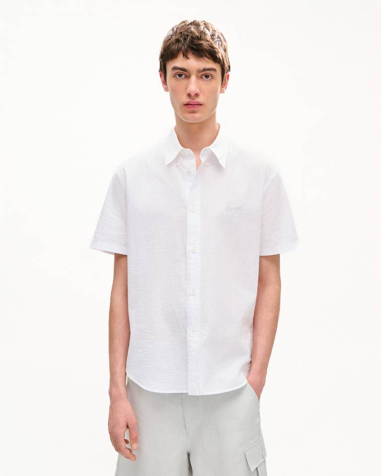  Áo Kenzo Signature Casual Shirt 'White' 