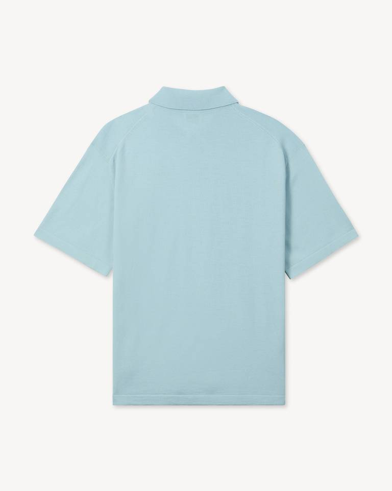  Áo Kenzo Signature Embroidered Polo 'Blue' 