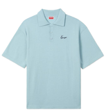  Áo Kenzo Signature Embroidered Polo 'Blue' 