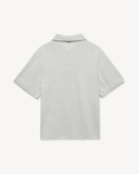  Áo Kenzo Signature Embroidered Polo 'Pale Grey' 