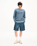  Áo Kenzo Signature Embroidered Sweatshirt 'Anthracite' 