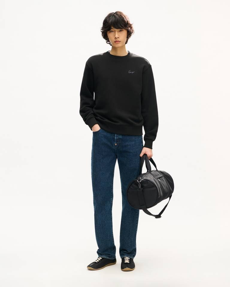  Áo Kenzo Signature Embroidered Sweatshirt 'Black' 