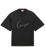  Áo Kenzo Signature Embroidered T-shirt 'Black' 