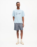  Áo Kenzo Signature' Embroidered T-shirt 'Blue' 