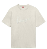  Áo Kenzo Signature Embroidered T-shirt 'Pale Grey' 