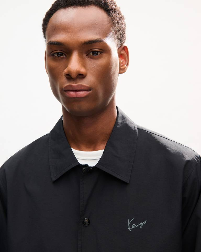  Áo Kenzo Signature Light Coach Jacket 'Black' 