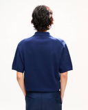  Áo Kenzo Tulip Embroidered Polo 'Blue Black' 