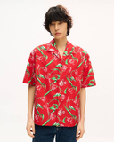  Áo Kenzo Tulip Hawaiian Shirt 'Cherry' 