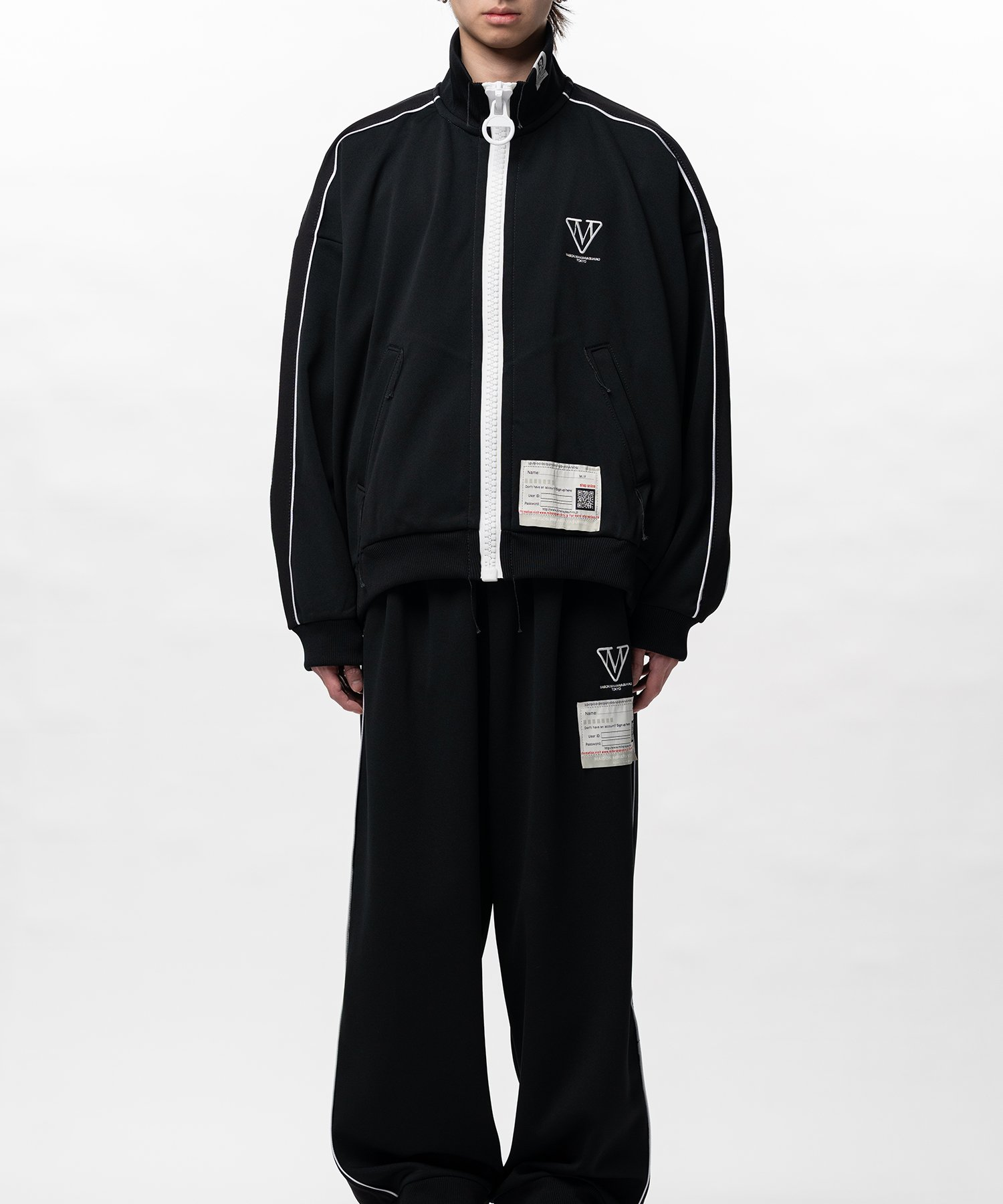 Áo Maison Mihara Yasuhiro Amateur Sewn 'Black' 