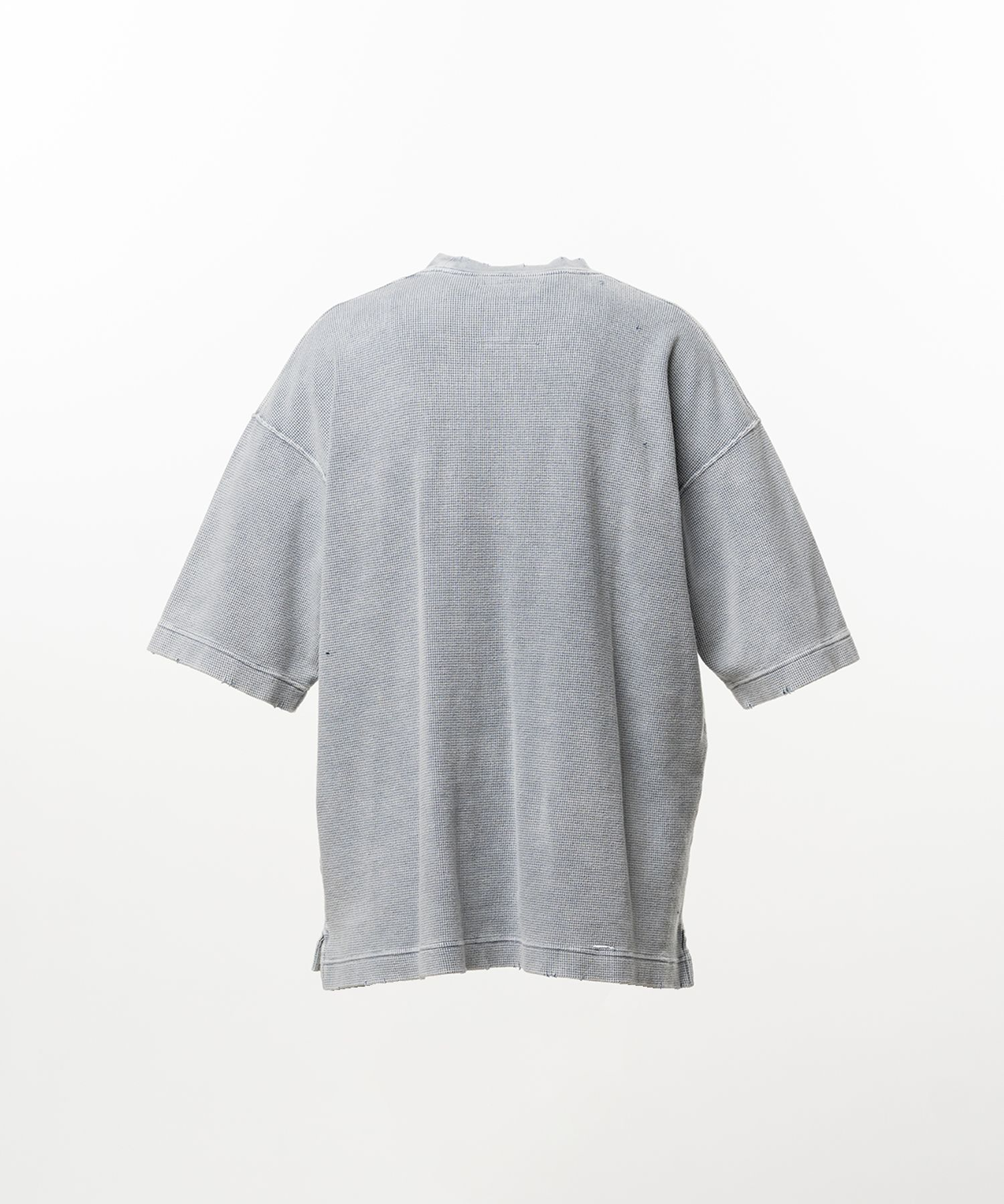  Áo Maison Mihara Yasuhiro Bleached Thermal T-shirt 'Grey' 