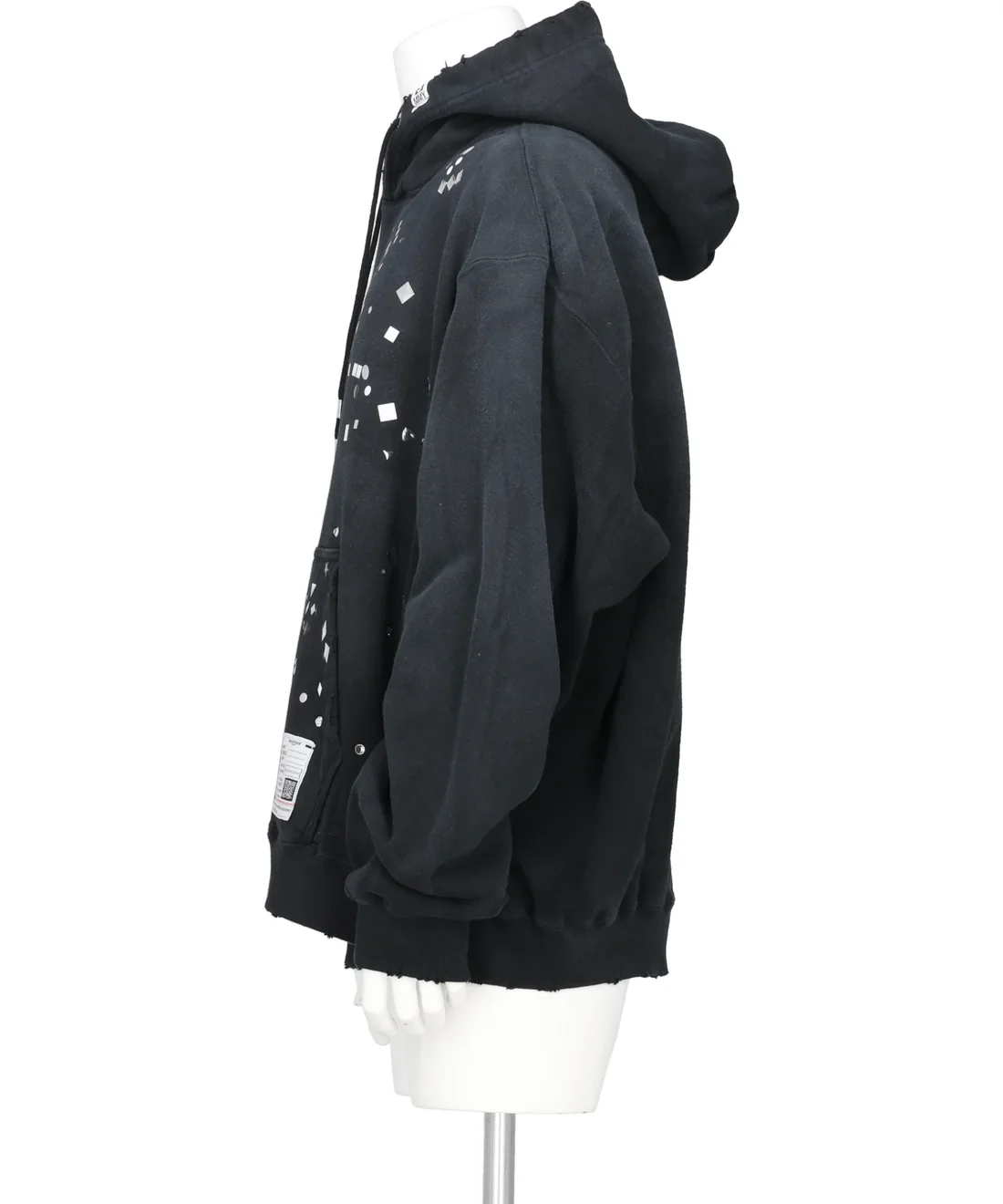  Áo Maison Mihara Yasuhiro  Embellished Hoodie 'Black' 