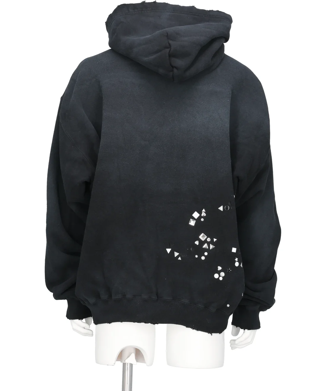  Áo Maison Mihara Yasuhiro  Embellished Hoodie 'Black' 