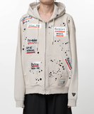  Áo Maison Mihara Yasuhiro Embellished Sticker 'White' 