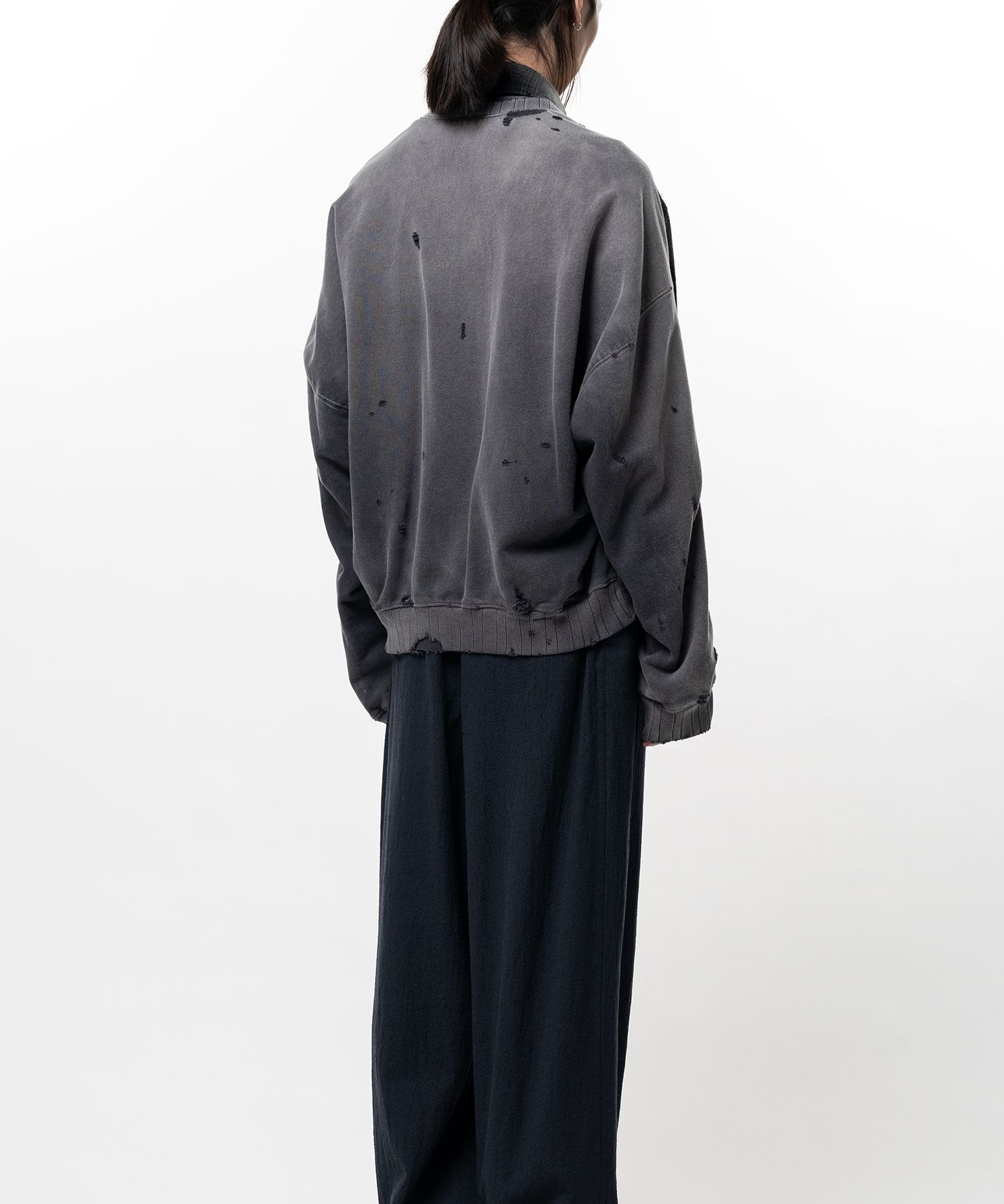  Áo Maison Mihara Yasuhiro Front Back Check 'Black Grey' 