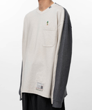  Áo Maison Mihara Yasuhiro Front Back Combined 'White' 