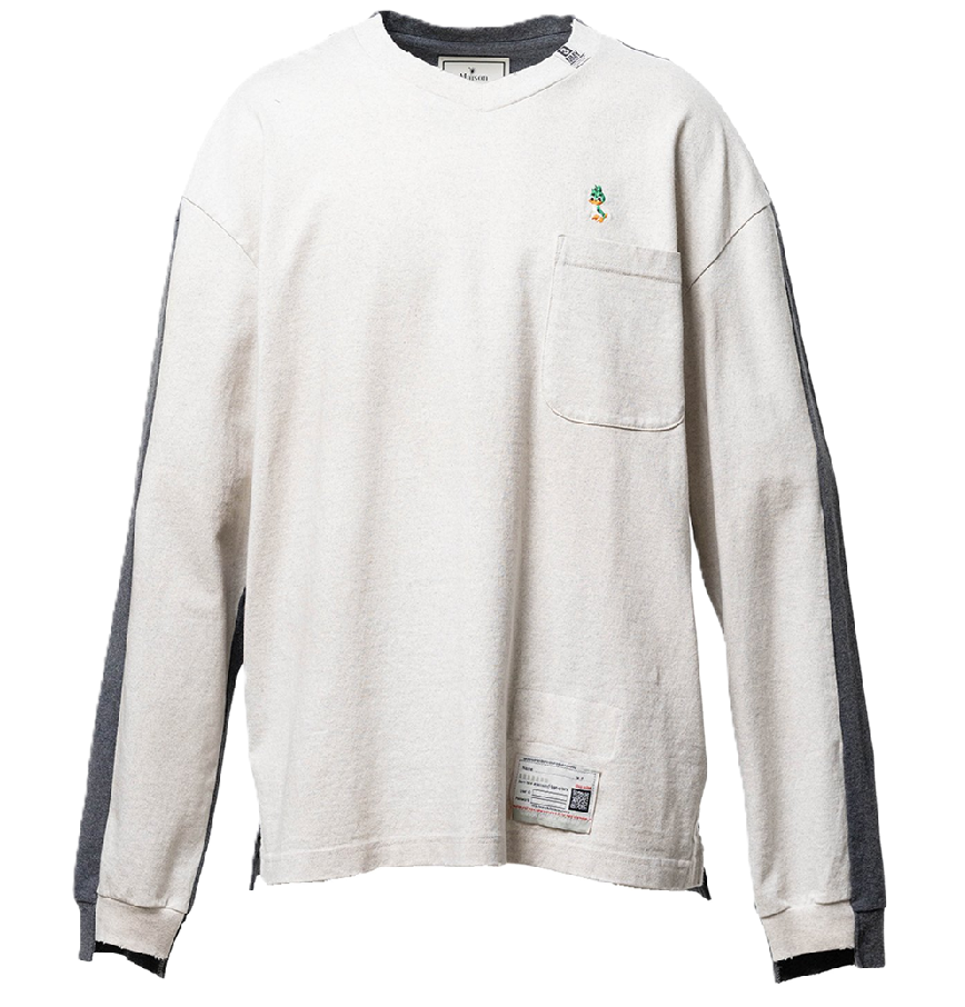  Áo Maison Mihara Yasuhiro Front Back Combined 'White' 