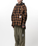  Áo Maison Mihara Yasuhiro Hoodie Shirt 'Brown' 