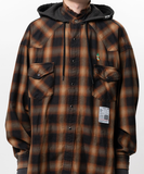  Áo Maison Mihara Yasuhiro Hoodie Shirt 'Brown' 