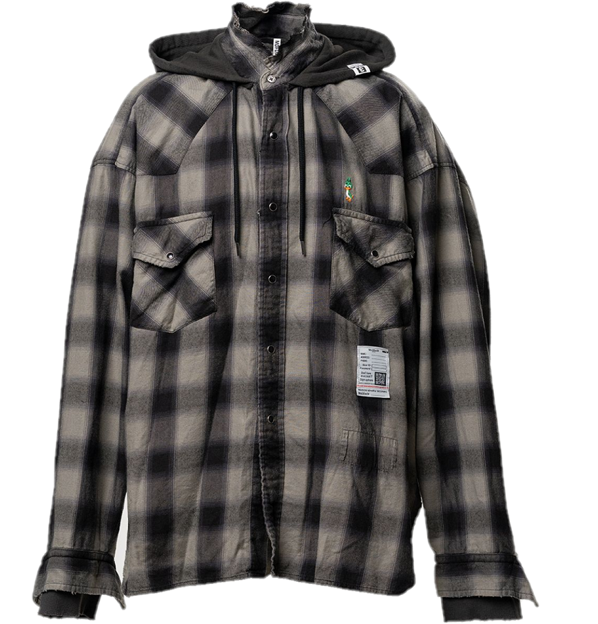  Áo Maison Mihara Yasuhiro Hoodie Shirt 'Grey' 