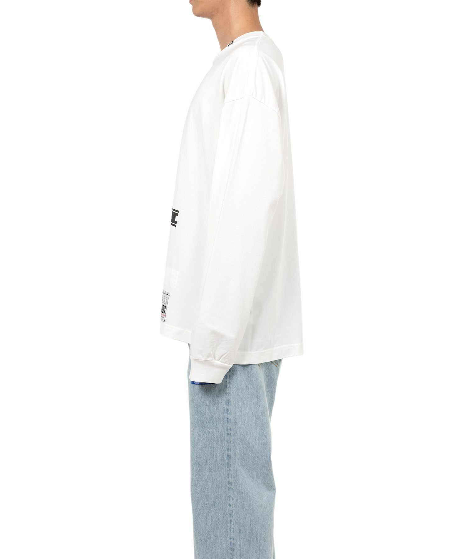  Áo Maison Mihara Yasuhiro Keith Printed Long Sleeve 'White' 