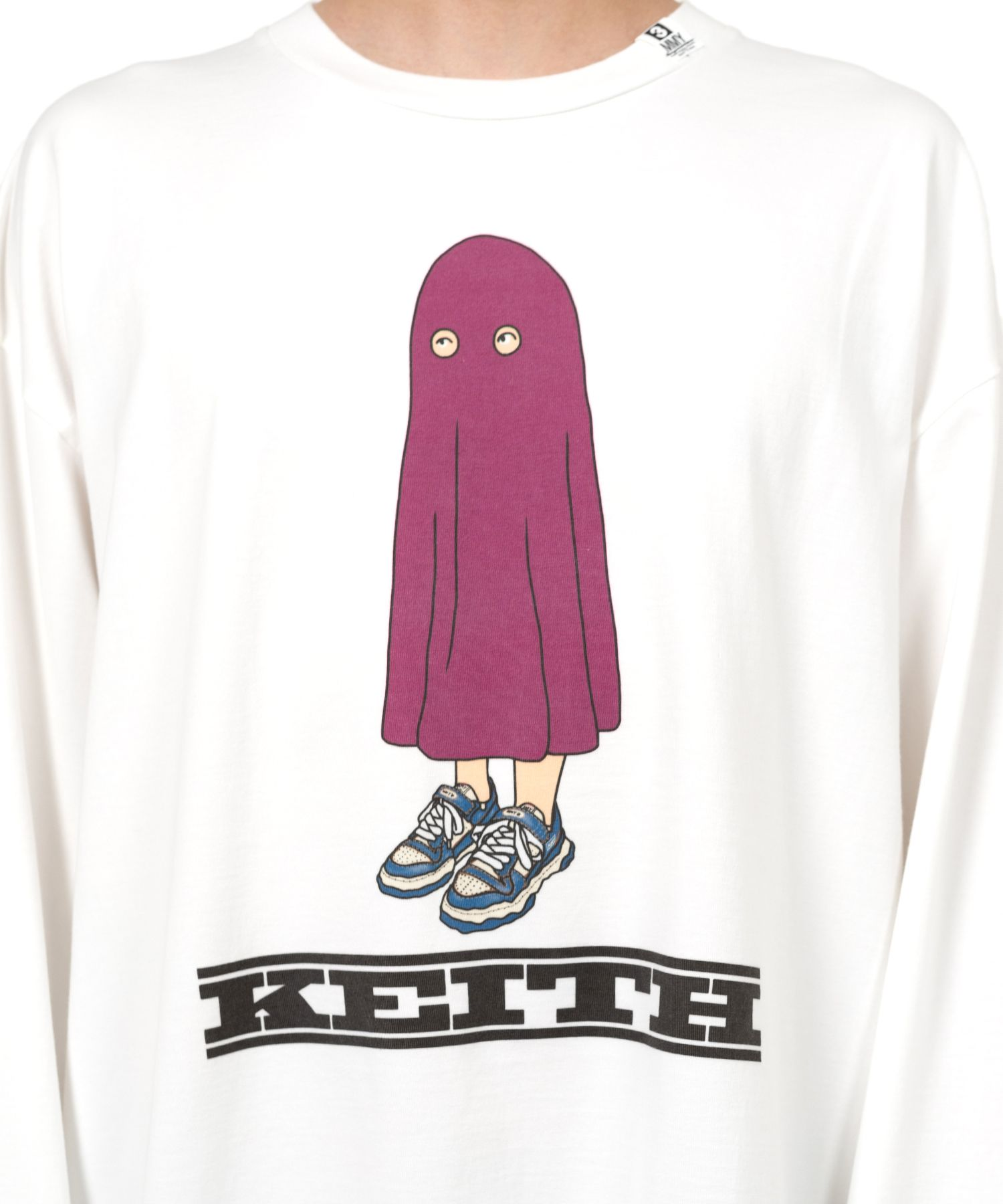  Áo Maison Mihara Yasuhiro Keith Printed Long Sleeve 'White' 