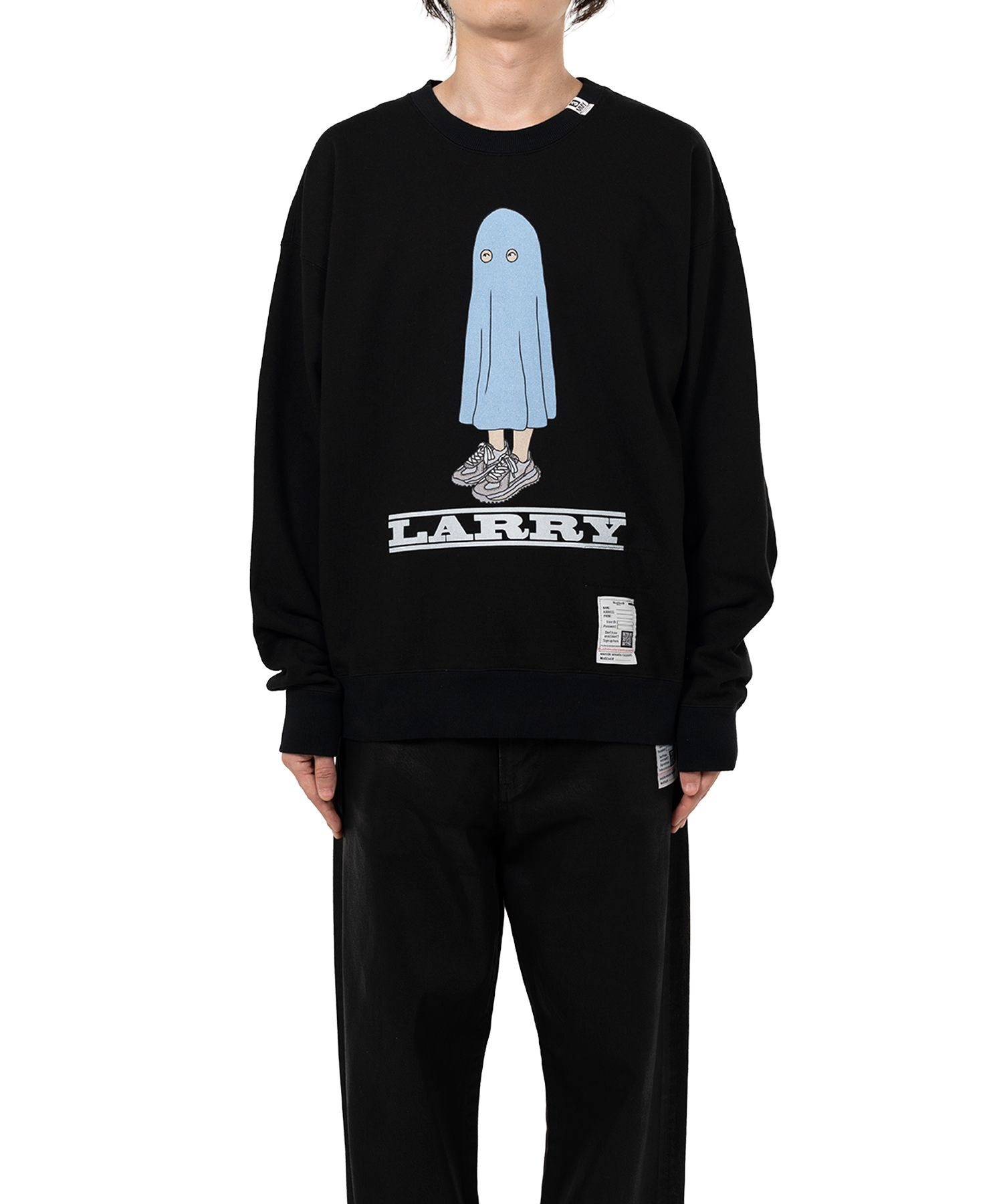  Áo Maison Mihara Yasuhiro Larry Printed Pullover 'Black' 