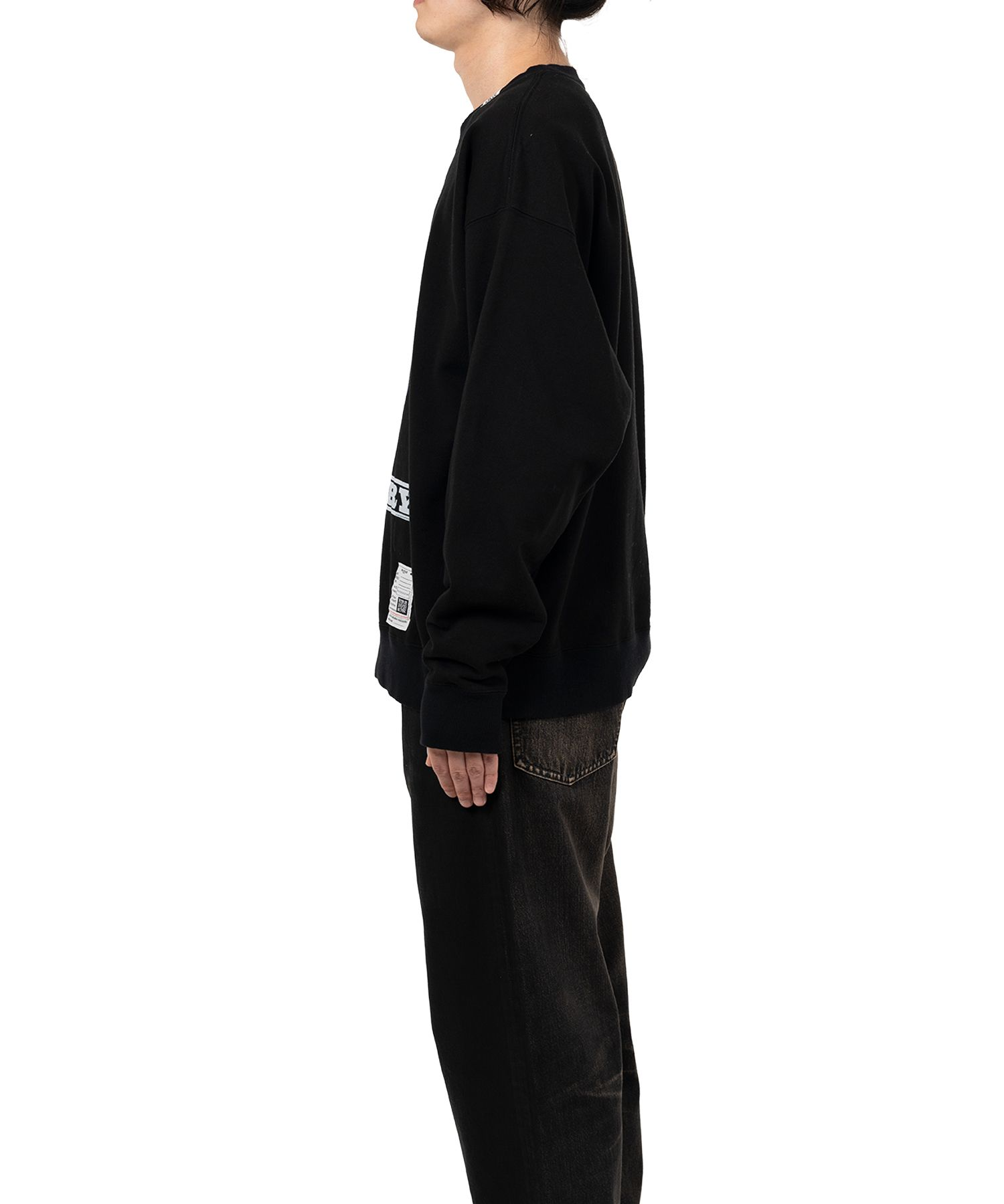  Áo Maison Mihara Yasuhiro Larry Printed Pullover 'Black' 