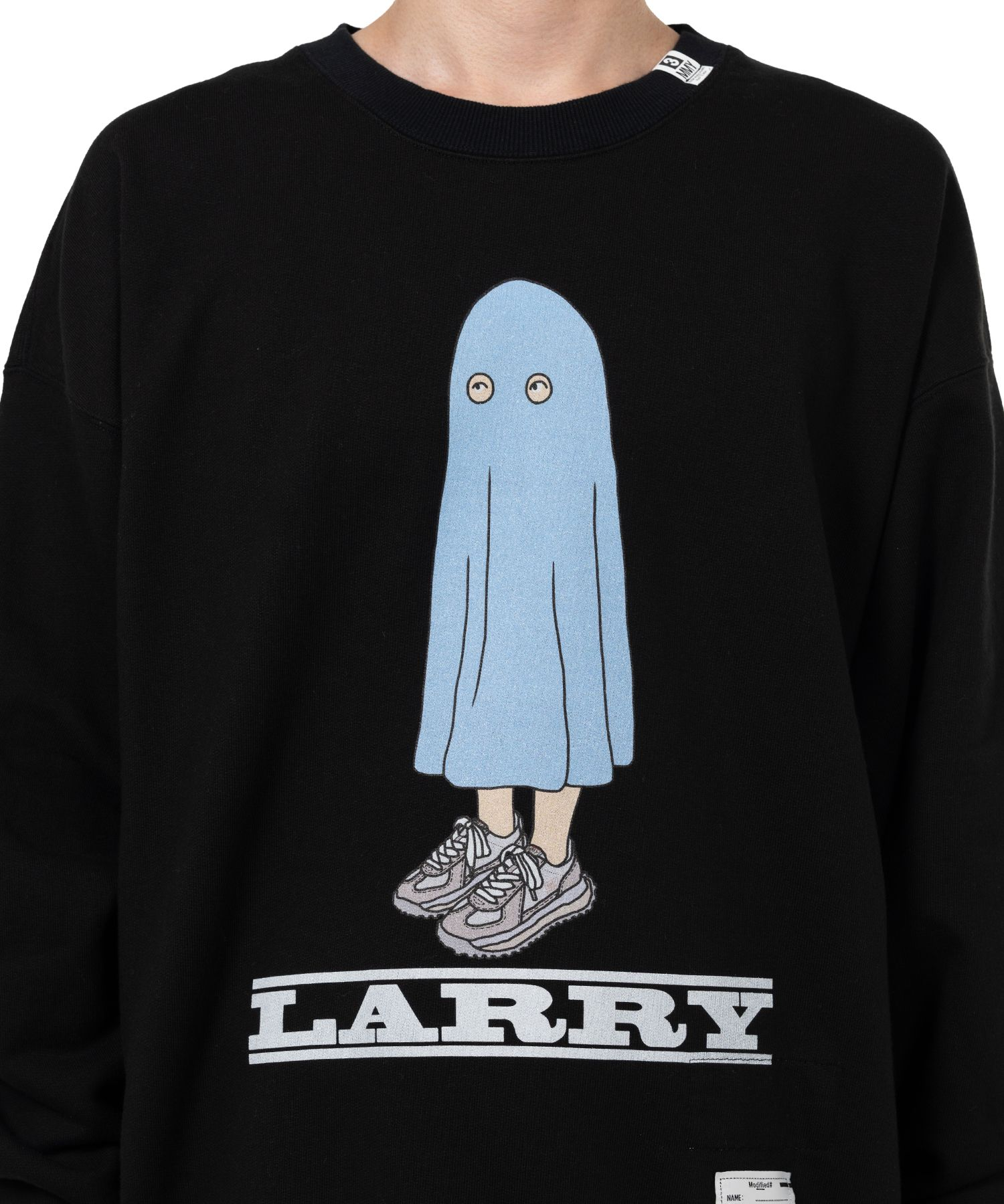  Áo Maison Mihara Yasuhiro Larry Printed Pullover 'Black' 