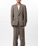  Áo Maison Mihara Yasuhiro Layered Jacket 'Beige' 