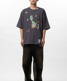  Áo Maison Mihara Yasuhiro Leon Doodle Printed 'Black' 