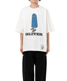  Áo Maison Mihara Yasuhiro Oliver Printed T-shirt 'White' 