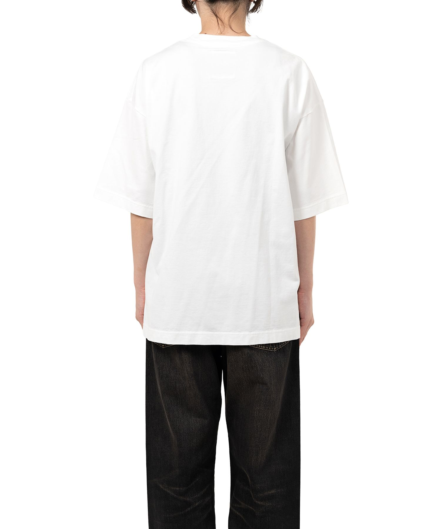  Áo Maison Mihara Yasuhiro Oliver Printed T-shirt 'White' 