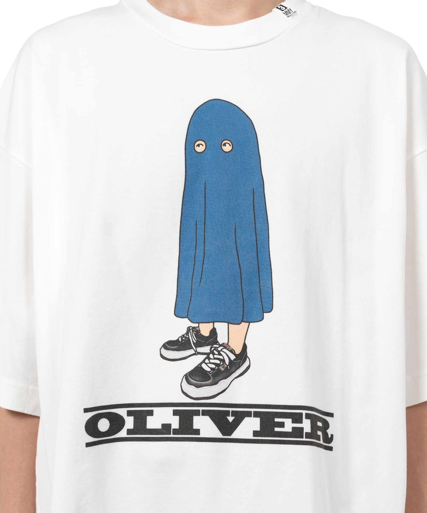  Áo Maison Mihara Yasuhiro Oliver Printed T-shirt 'White' 