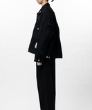  Áo Maison Mihara Yasuhiro One Washed Selvage Denim Jacket 'Black' 