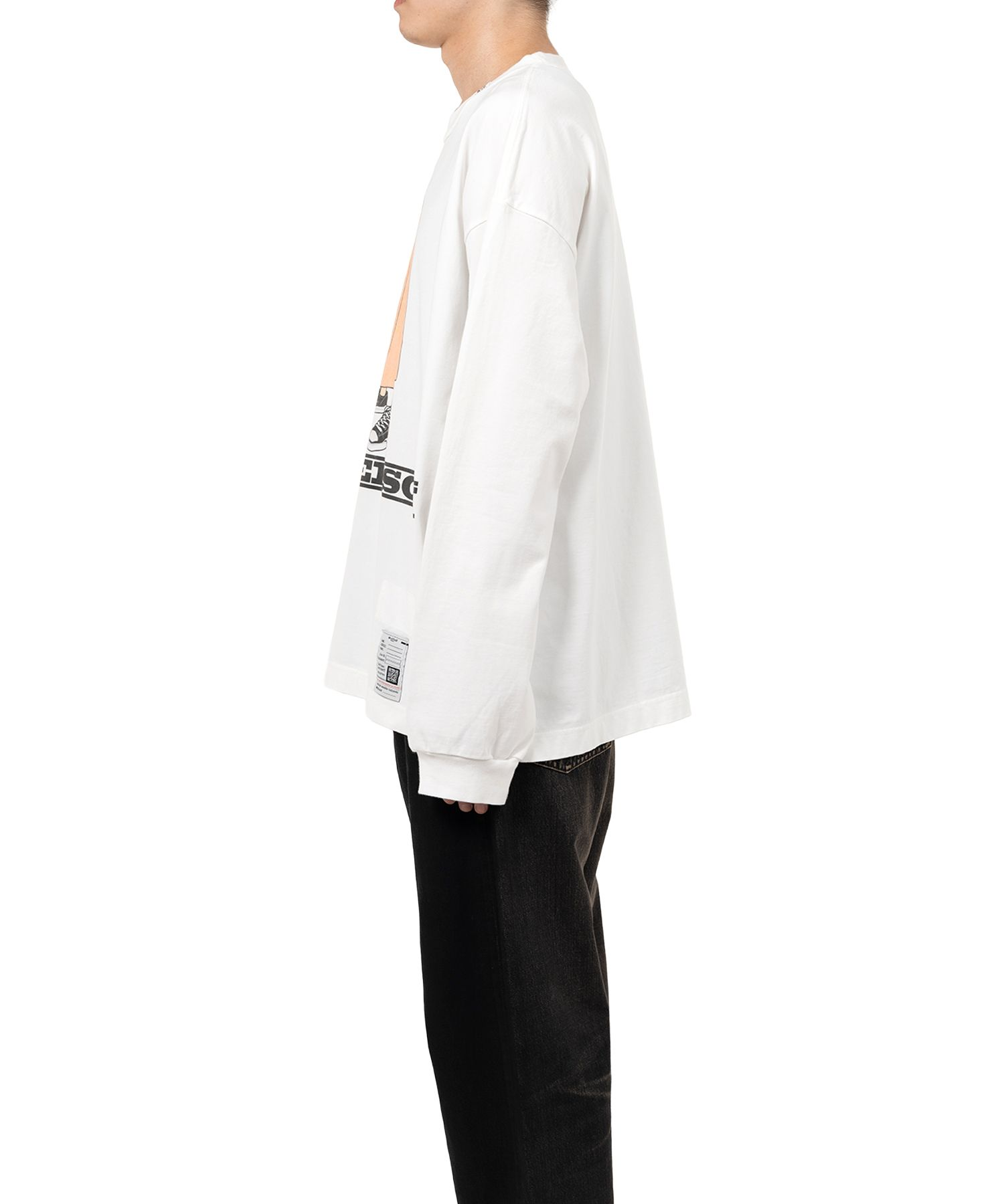  Áo Maison Mihara Yasuhiro Peterson Printed 'White' 