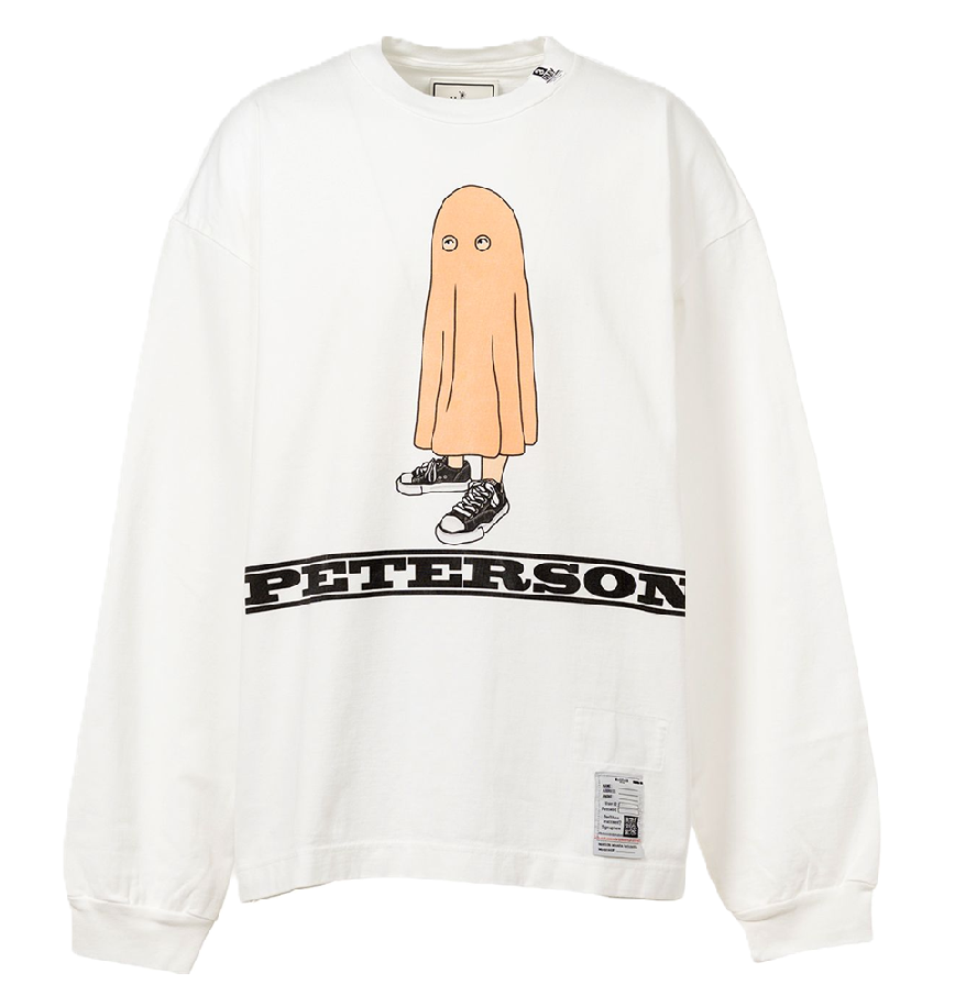  Áo Maison Mihara Yasuhiro Peterson Printed 'White' 