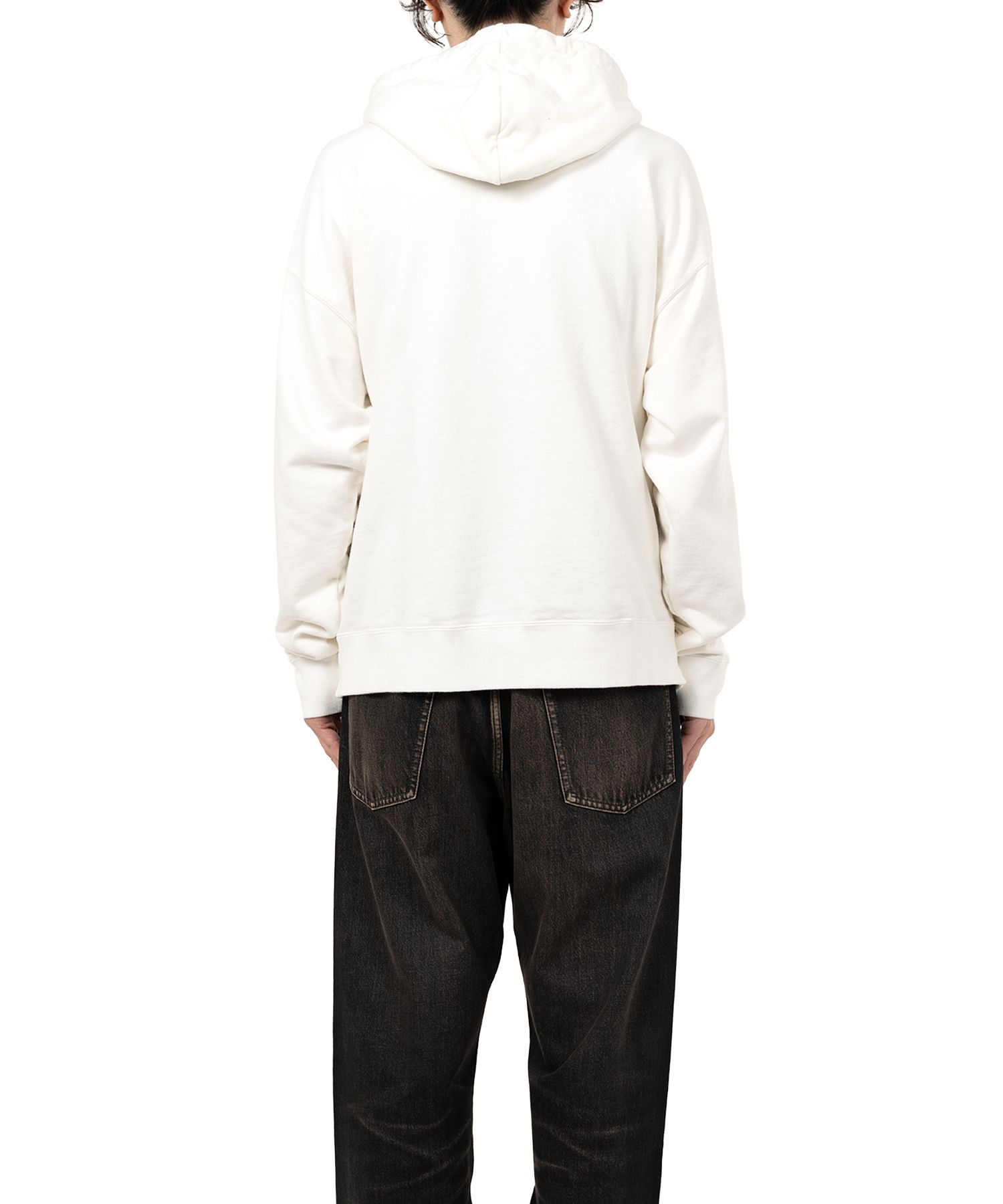  Áo Maison Mihara Yasuhiro Scott Printed Hoodie 'White' 