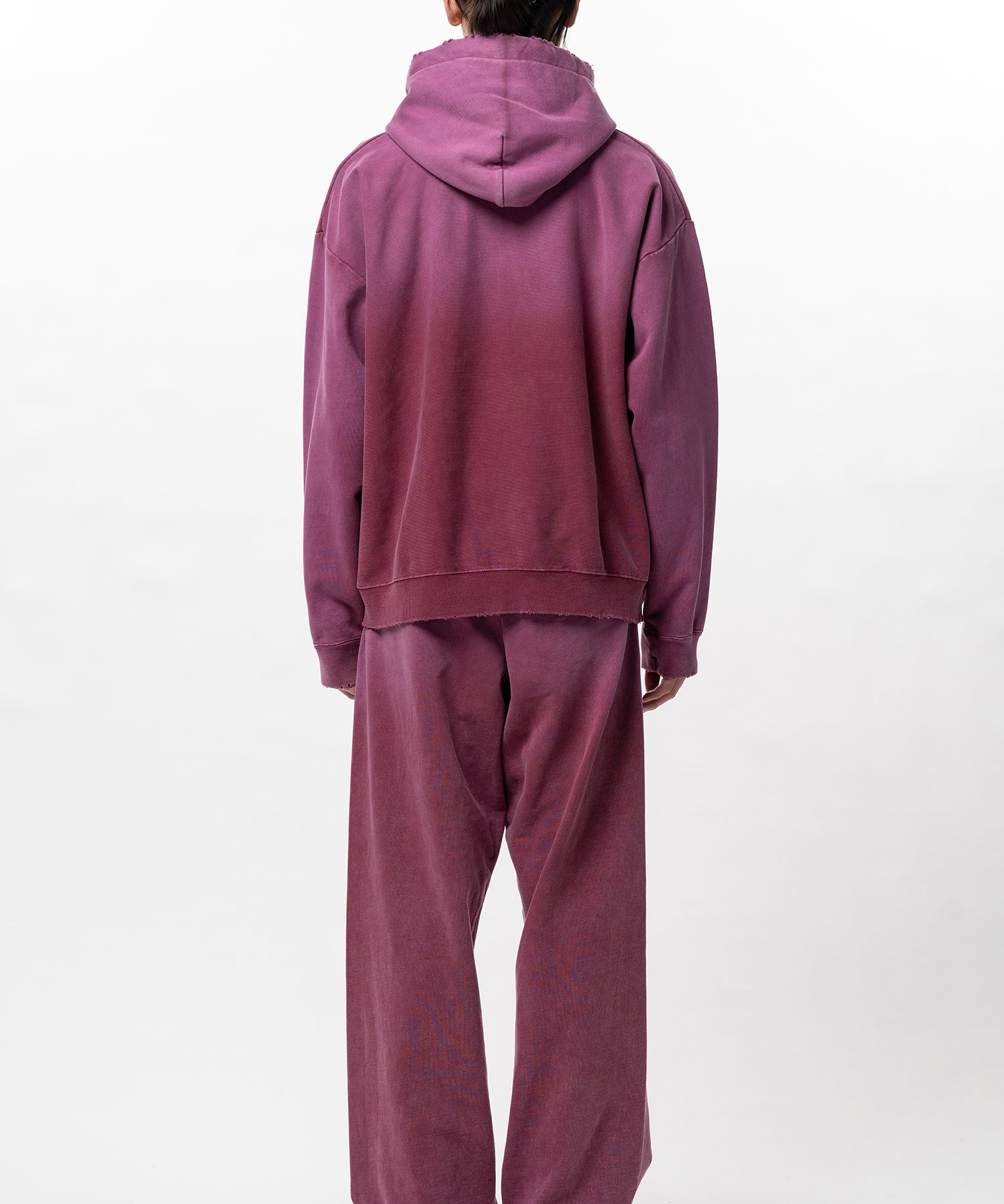  Áo Maison Mihara Yasuhiro Sun Faded Like Distressed Hoodie 'Pink' 