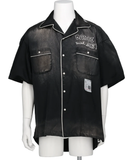  Áo Maison Mihara Yasuhiro Sun Faded Like Satin Shirt 'Black' 