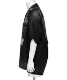  Áo Maison Mihara Yasuhiro Sun Faded Like Satin Shirt 'Black' 