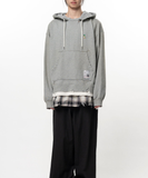  Áo Maison Mihara Yasuhiro Triple Layered Hoodie 'Grey' 