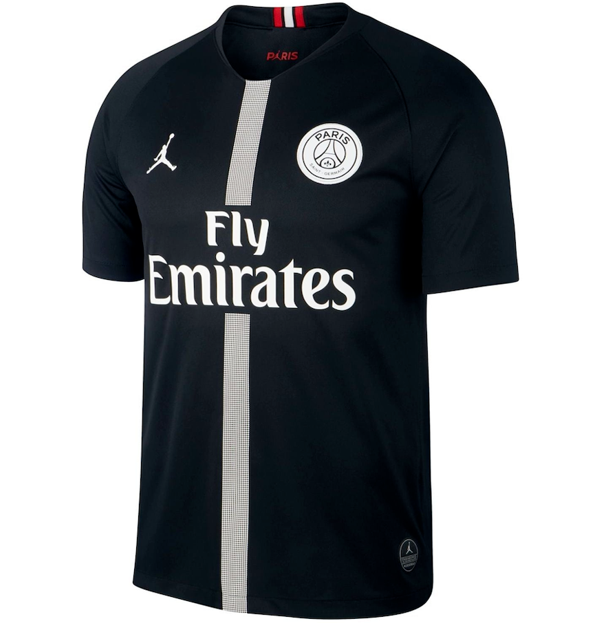  Áo Nike Air Jordan Paris Saint-Germain Stadium Jersey 'Black' 