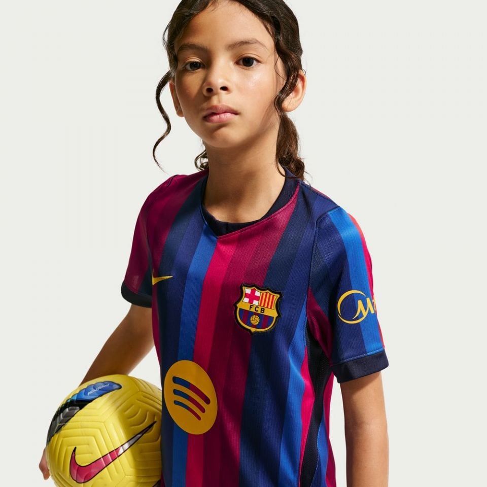  Áo Nike Barcelona 2026/27 Youth Stadium Home Jersey 