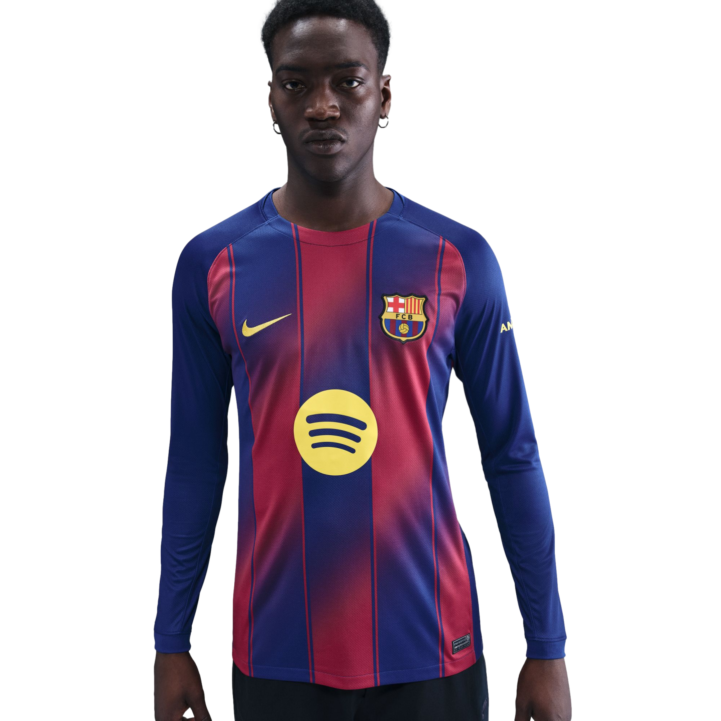  Áo Nike Barcelona 25/26 Long Sleeve Home Jersey 