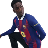  Áo Nike Barcelona 25/26 Long Sleeve Home Jersey 