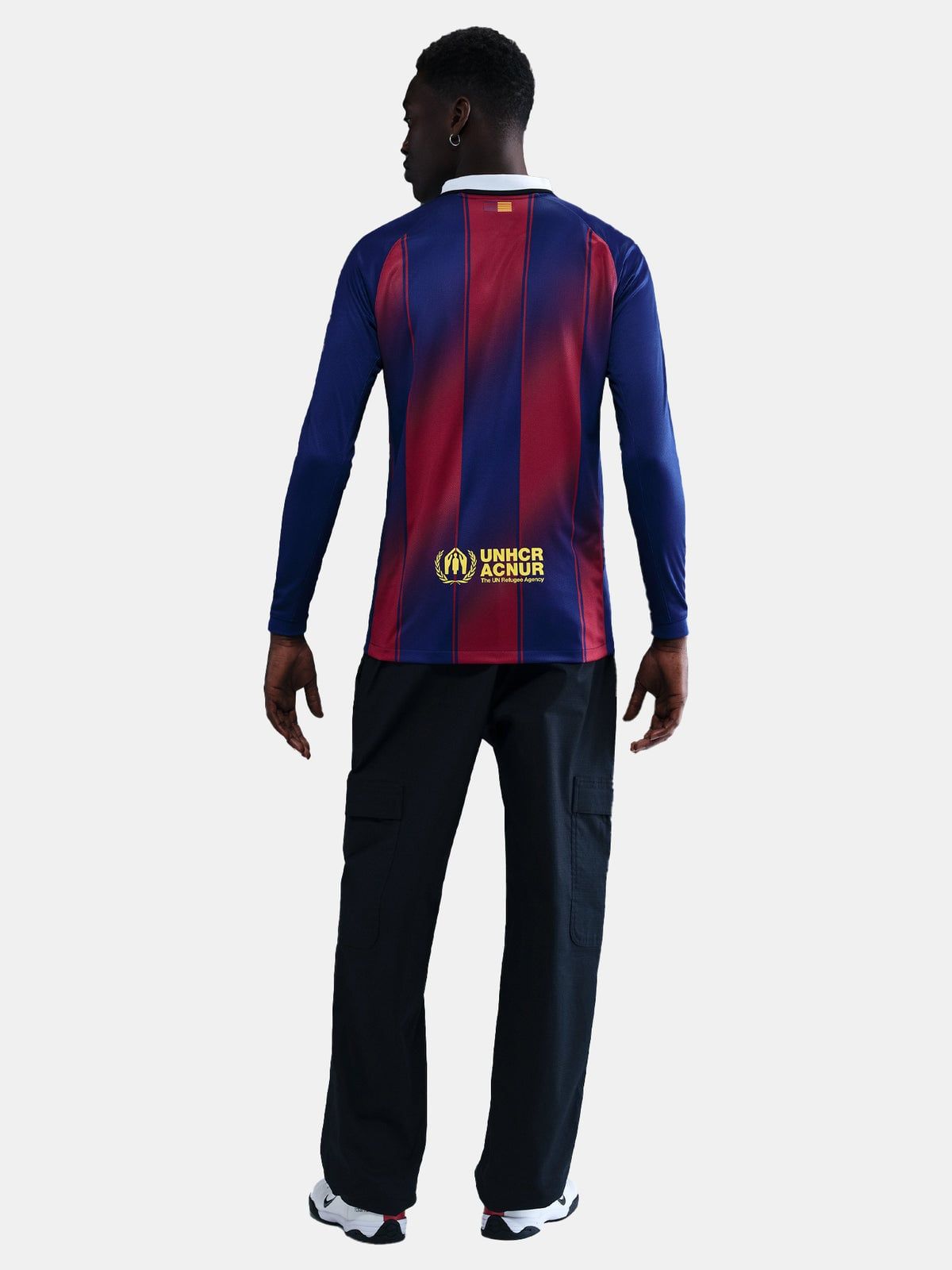  Áo Nike Barcelona 25/26 Long Sleeve Home Jersey 