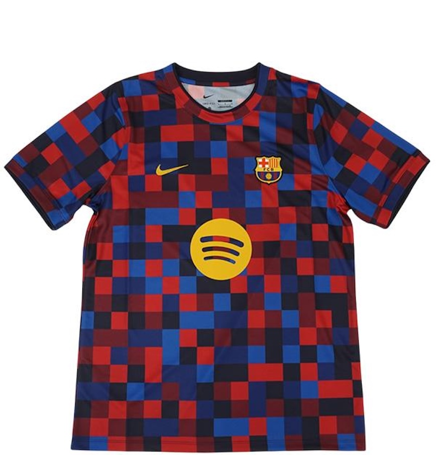  Áo Nike Barcelona Dri-FIT Pre-Match Jersey 
