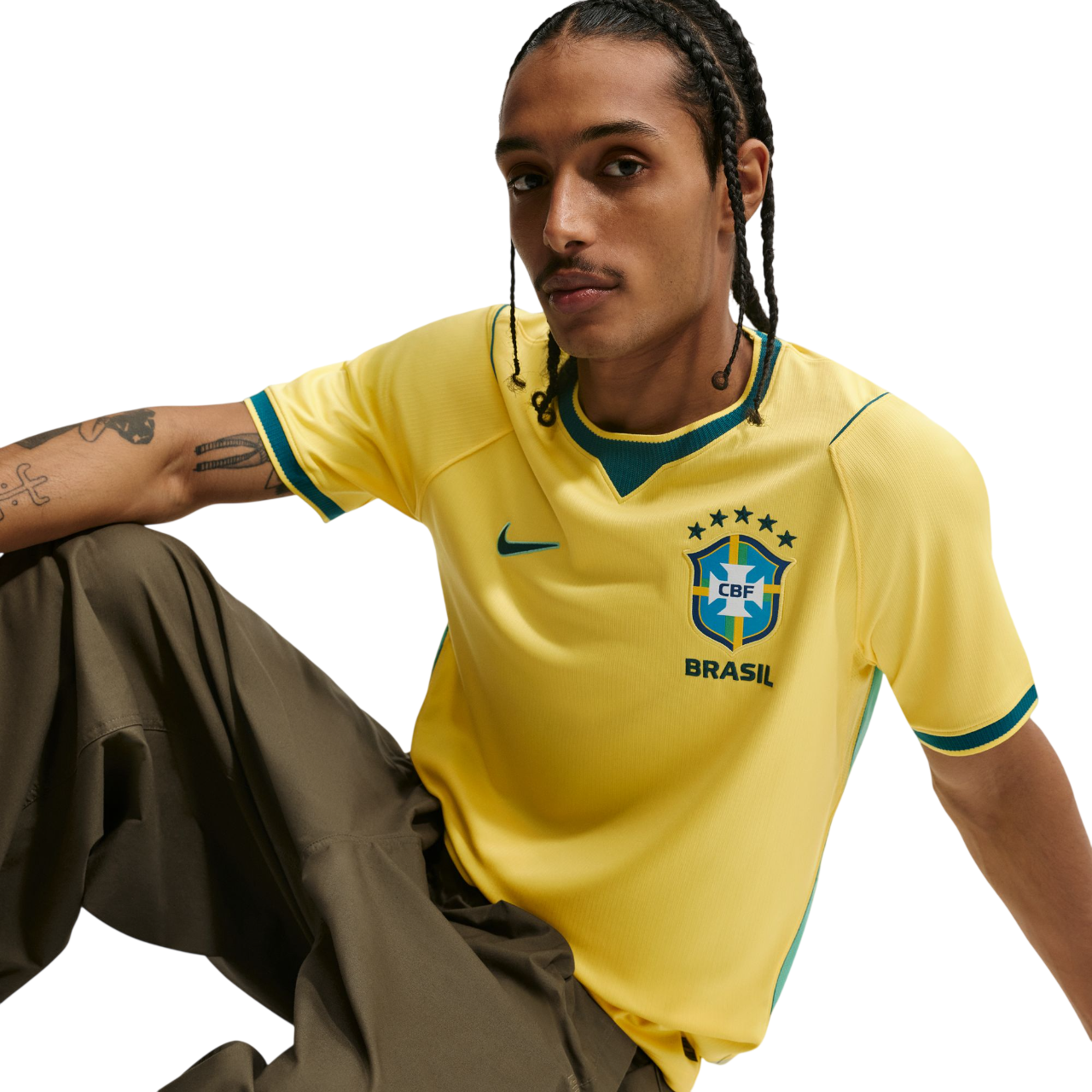  Áo Nike Brazil 2026 Stadium Home Replica Jersey 