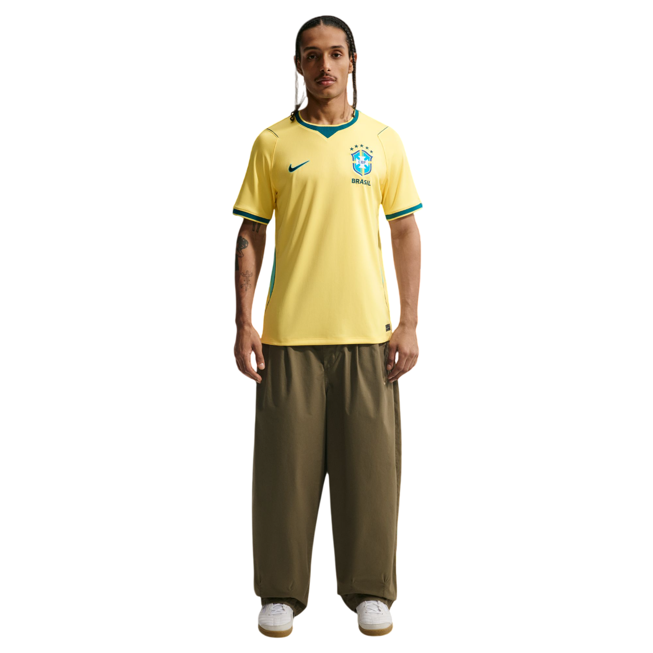  Áo Nike Brazil 2026 Stadium Home Replica Jersey 