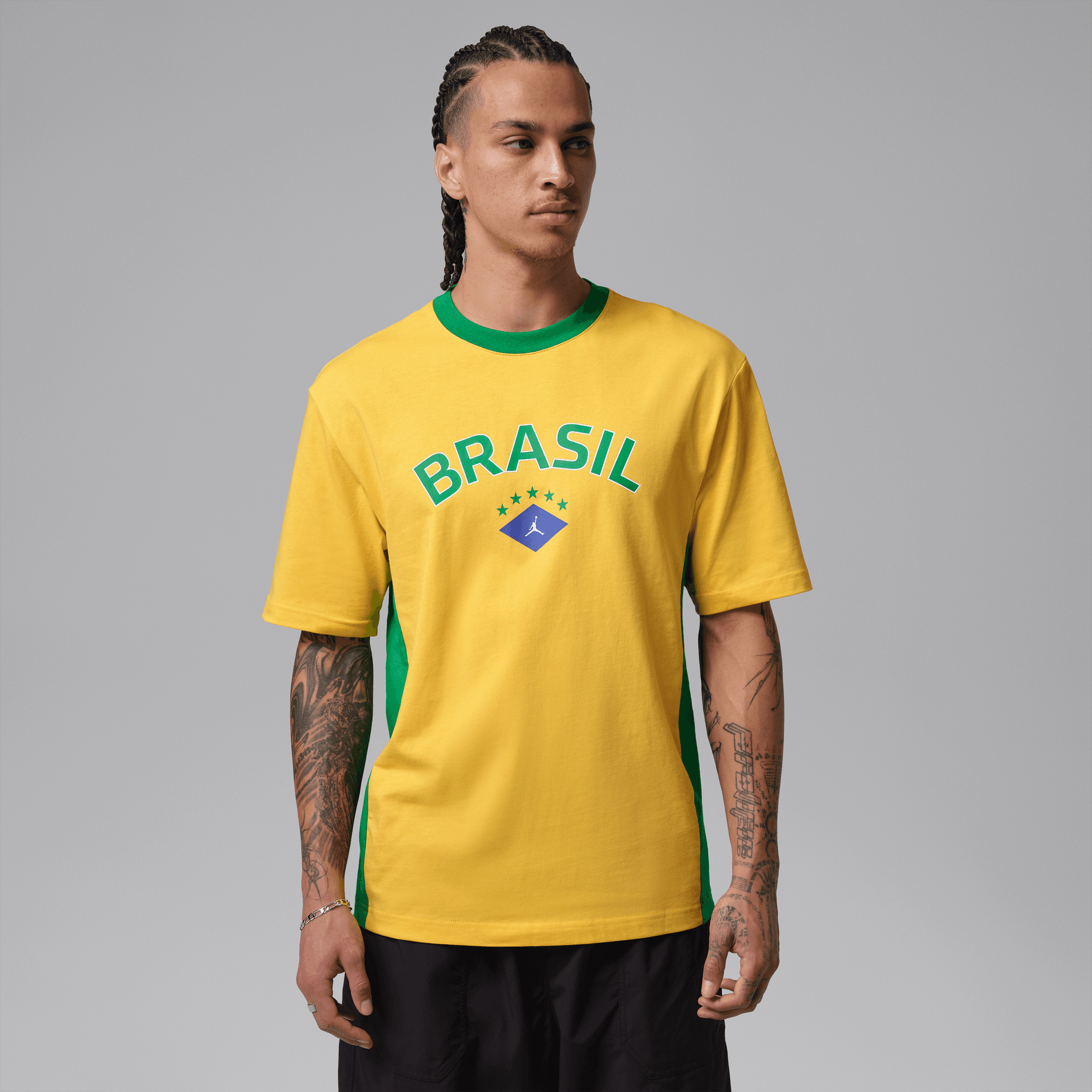  Áo Nike Brazil CBF Air Jordan 85 Graphic T-Shirt 2026/27 